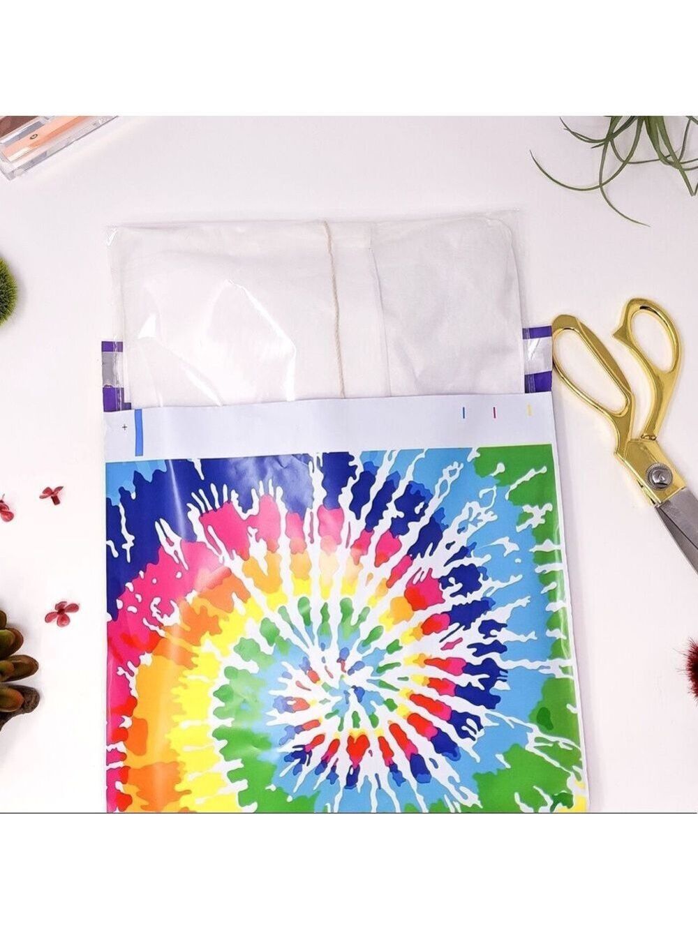 25 10X13 Poly Mailers Tye Dye Shipping Envelopes PRICE IS FIRM - Picture 14 of 15